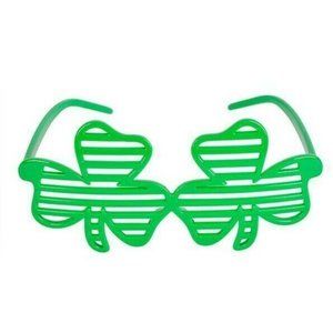 SHAMROCK SHUTTER GLASSES Slotted Shades Unisex One Size